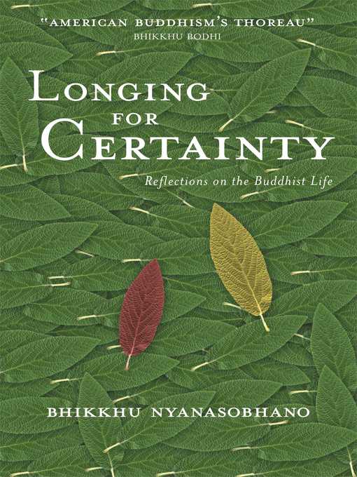 Cover image for Longing for Certainty